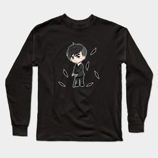 Chibi Kaz Brekker Long Sleeve T-Shirt